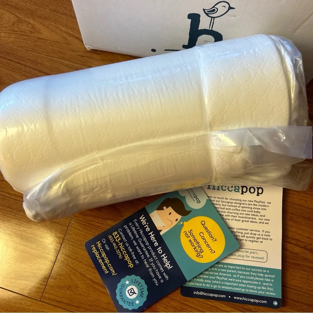 COPY - Hiccapop Play Mattress Pad For Playpens 38”x26”“ Brand New(open Box)